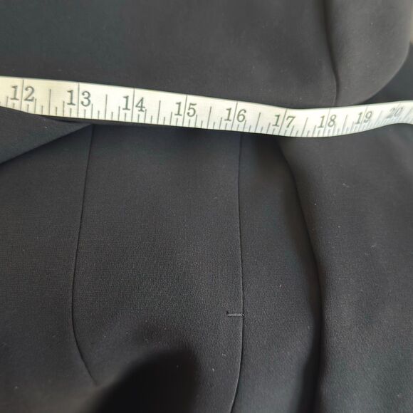 Anne Klein black blazers single breasted 2 button 12/14 - Picture 8 of 12